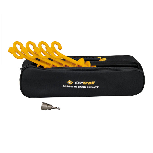 OZtrail Screw-In Sand Peg (6 Piece Set)