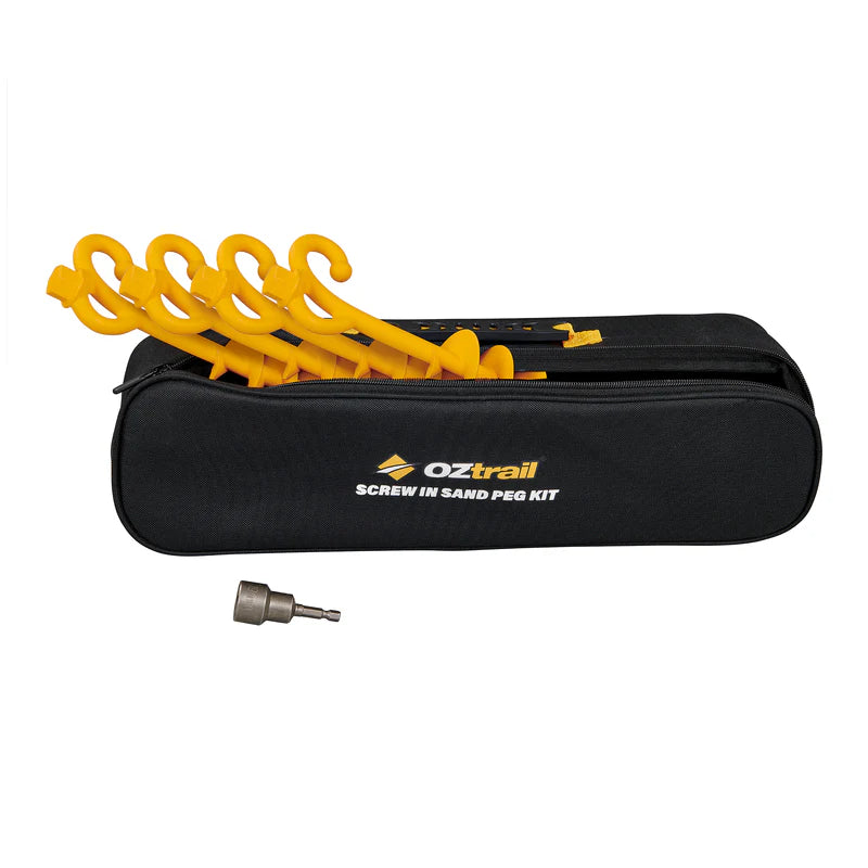 OZtrail Screw-In Sand Peg (6 Piece Set)