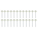 OZtrail Glow In The Dark Screw In Tent Peg Set (25 Piece)