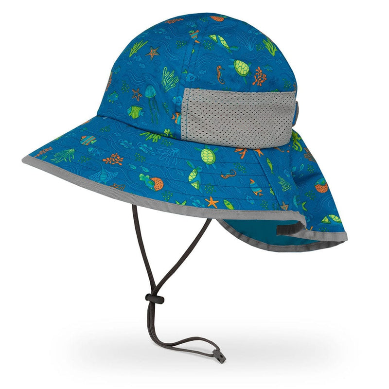 Sunday Afternoon Kids Play Hat UPF50+ (Large 5-12 Years) - Ocean Life