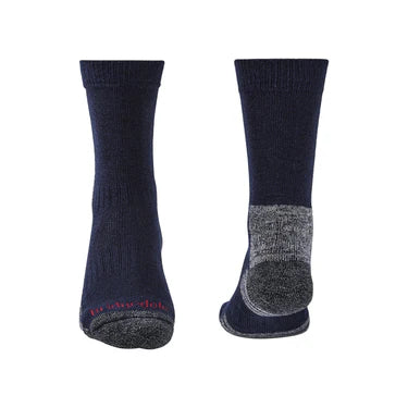 Bridgedale Men's Lightweight Merino Performance Hiking Socks (Medium) - Black