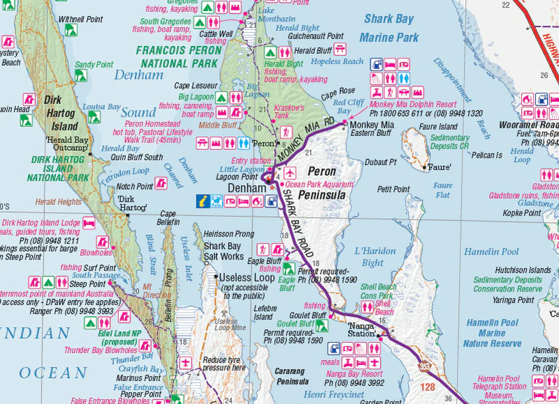 Hema Maps Mid West Western Australia Map (4th Edition)
