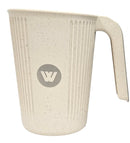 Wildtrak Eco Friendly Wheat Straw Cup with Handle 350ml - Beige or Blue (Random Colour Selection)
