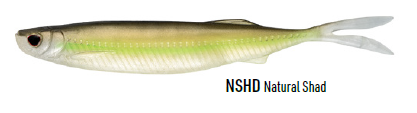Nomad Design Tackle Live Ops Fallout Minnow 3.5" Soft Plastic (Assorted Colours)