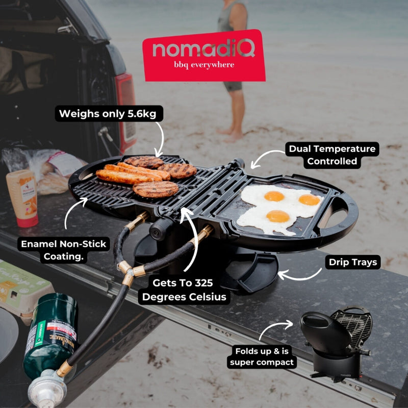 nomadiQ Portable BBQ - Petrol