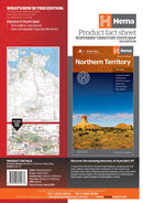 Hema Maps Northern Territory State Map (12th Edition)