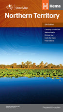 Hema Maps Northern Territory State Map (12th Edition)