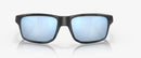 Oakley Gibston Sunglasses - Prizm Deep Water Polarised Lenses with Matte Black Camo Frame