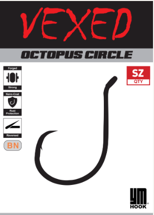 Vexed YM Octopus Circle Hooks (Assorted Sizes)