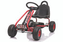 Mini Blue Pedal Go Kart - Red
