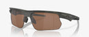 Oakley Bisphaera Sunglasses - Prizm Tungsten Polarised Lenses with Matte Olive Camo Frame