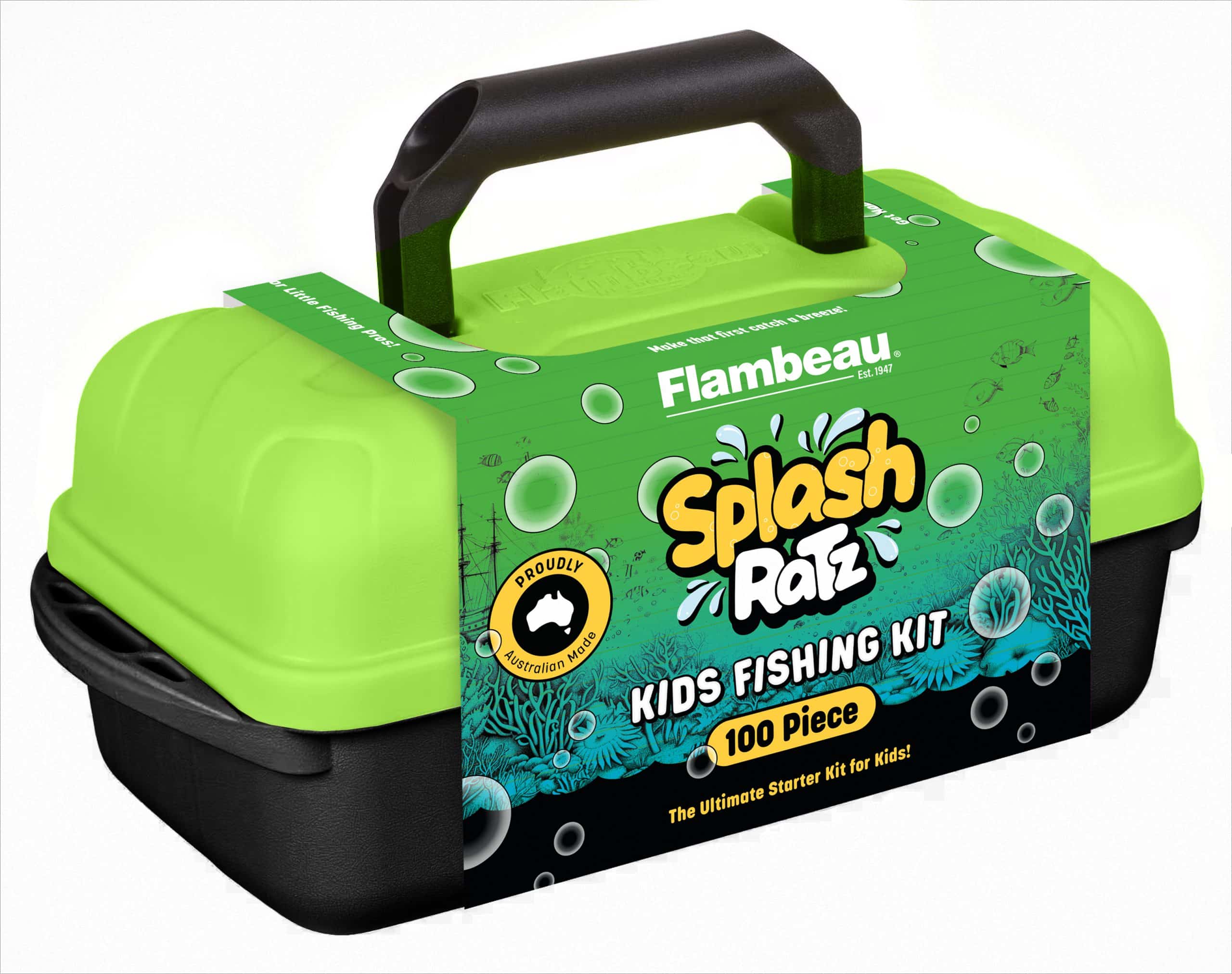 Flambeau Splash Ratz 100pce Tacklebox Kit (1 Tray)