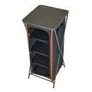 OZtrail Deluxe Folding 4 Shelf Cupboard