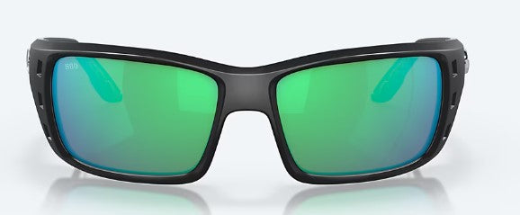 Costa Sunglasses Permit 2 Matte Black Frame - Green Mirror Polarised Glass