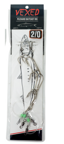 Vexed Pilchard Baitcast Gang Hooks 3 Pack (Assorted Sizes)