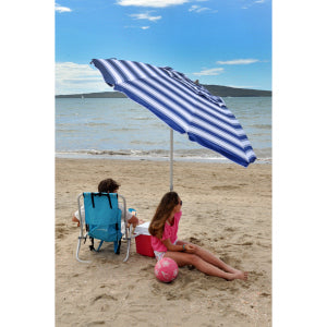 Beachkit Portabrella 195cm Compact Beach Umbrella (Variety of Colours Available)