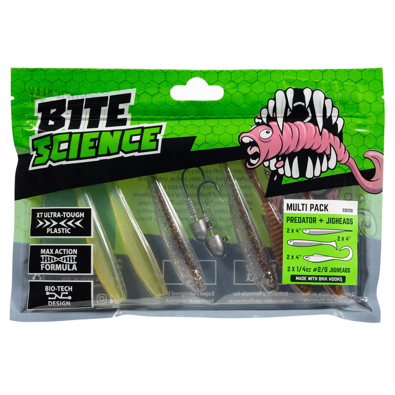 Bite Science Soft Plastic Multi Pack - Predator