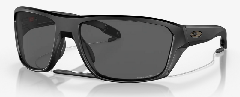 Oakley Sunglasses Split Shot Matte Black Frame - Prizm Black Polarised Lenses