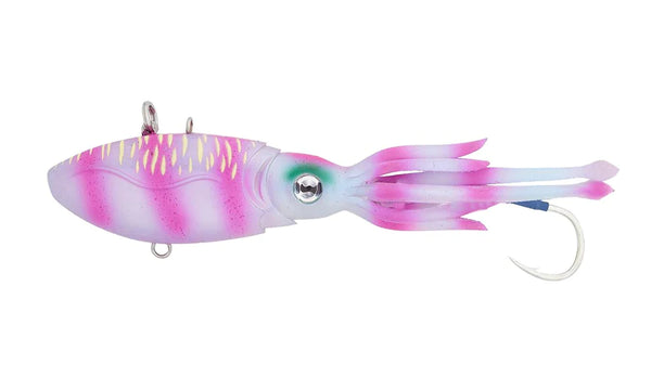 Nomad Squidtrex Lure - Pink Glow (190mm)