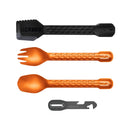Gerber ComplEAT Lightweight Utensil Set - Burnt Orange