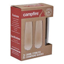 Campfire Clear Stemless Champagne Glasses (266ml) - 2 Pack