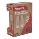 Campfire Clear Stemless Champagne Glasses (266ml) - 2 Pack