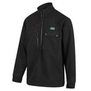 Ridgeline Igloo Long Sleeve Zip Front Jumper - Black