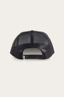 Ringers Western Signature Bull Trucker Black with Black & Pink Patch