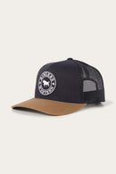 Ringers Western Signature Bull Trucker - Dark Navy/Clay