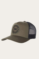 Ringers Western Signature Bull Trucker - Army with Army & Black Patch