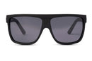 Liive Vision Roller Sunglasses - Matt Black Frame with Smoke Polarised Lens