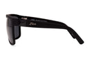 Liive Vision Roller Sunglasses - Matt Black Frame with Smoke Polarised Lens