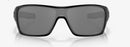 Oakley Turbine Rotor Sunglasses - Prizm Black Polarised Lenses with Polished Black Frame