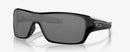 Oakley Turbine Rotor Sunglasses - Prizm Black Polarised Lenses with Polished Black Frame