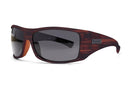 Liive Vision Royboy Sunglasses - Blackwood Frame with Smoke Polarized Lens