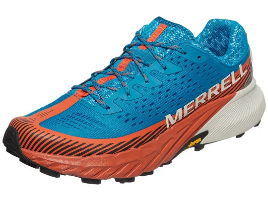 Merrell Men's Agility Peak 5 Trail Low Hikers Tahoe / Cloud