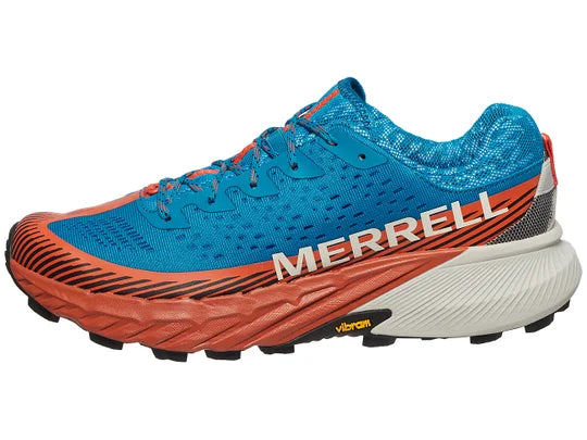 Merrell Men's Agility Peak 5 Trail Low Hikers Tahoe / Cloud