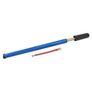 Fit Equip Bicycle Pump with Connector - Blue