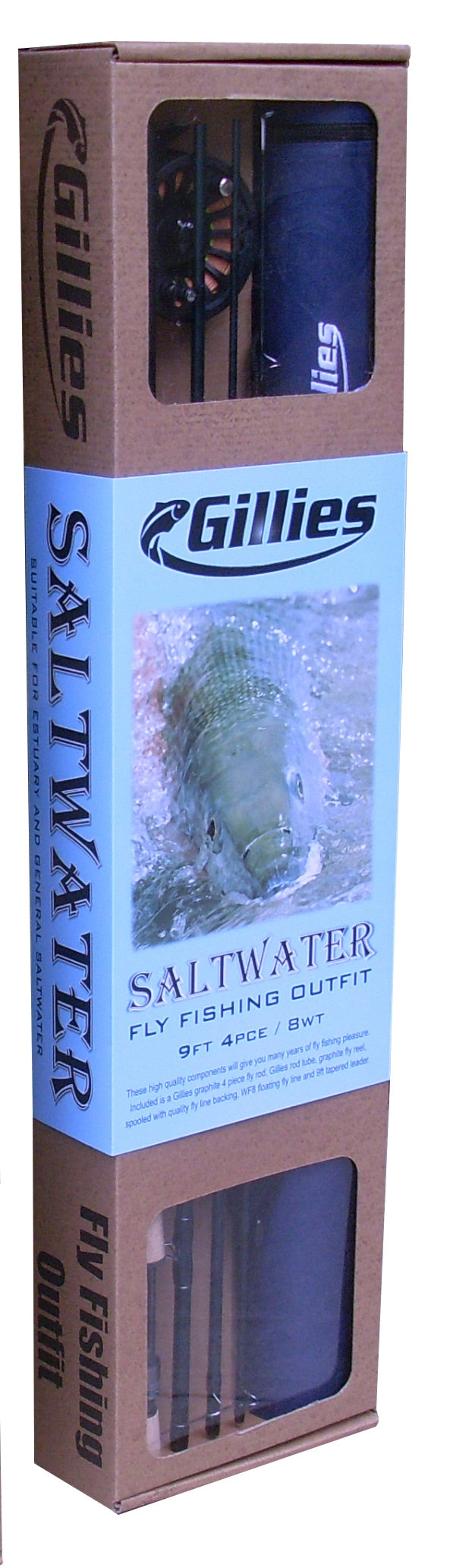 Gillies Fly Fishing Set (Saltwater 8W)