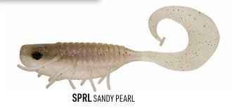 Nomad Design Tackle Live Ops Radiax Curltal 2.25" Grub Soft Plastic (Assorted Colours)
