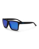 Liive Vision Matt Scholz Sabotage X Sunglasses - Blue Mirror Polarised Lens with Matt Black Frame