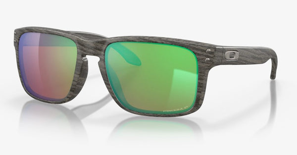 Oakley Sunglasses Holbrook Woodgrain Frame - Prizm Shallow Water Polarised Lenses