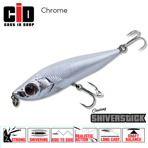 CID Shiverstick Lure 110mm (Assorted Colours)