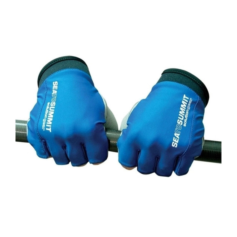 Sea to Summit Eclipse Gloves With Velcro Strap - Blue (Small)