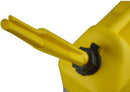 Scepter Heavy Duty Plastic Upright Fuel Jerry Can - Diesel (20L) - Yellow