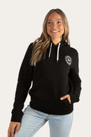 Ringers Western Women's Signature Bull Pullover Hoodie - Black/White