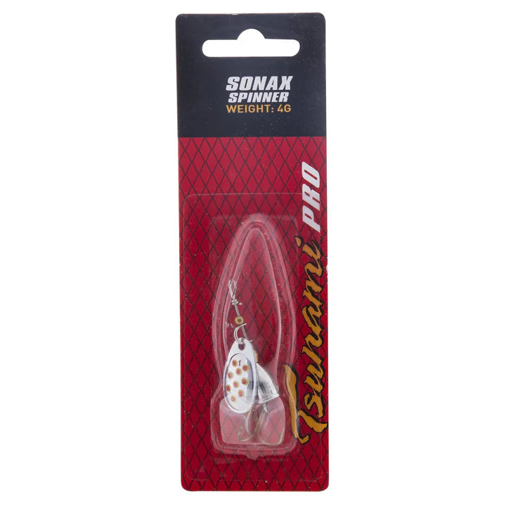 Tsunami Sonax Spinner Lure Silver Blade/Red Yellow (4g)