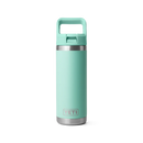 Yeti Rambler 18oz Straw Bottle with Colour-matched Straw Cap (532ml) - Variety of Colours Available