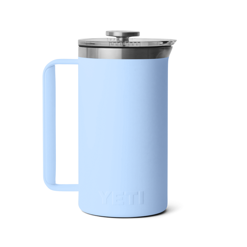Yeti Rambler 34oz (1L) Coffee French Press - Big Sky Blue