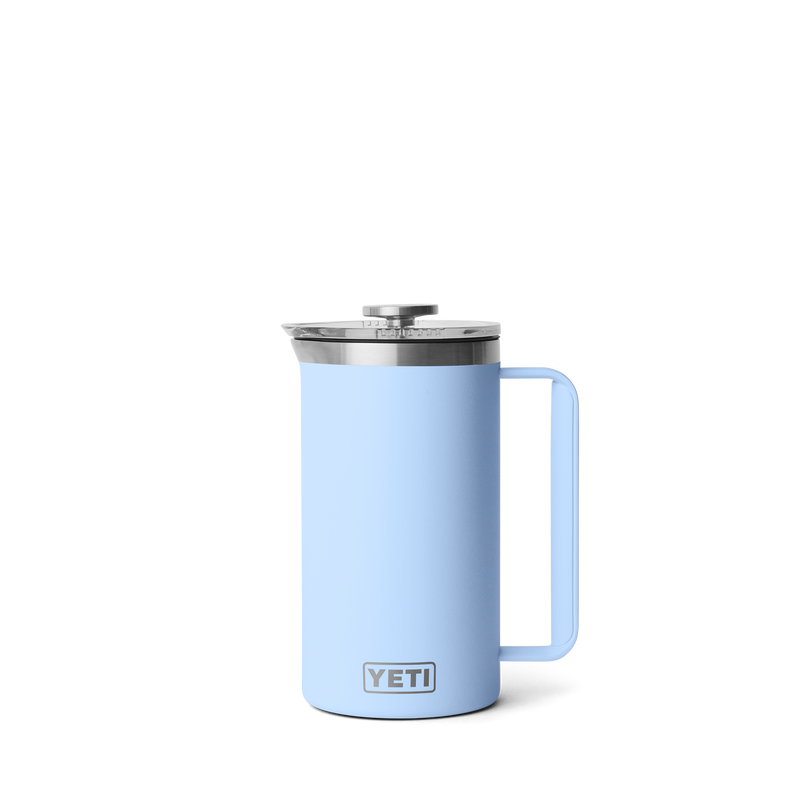 Yeti Rambler 34oz (1L) Coffee French Press - Big Sky Blue